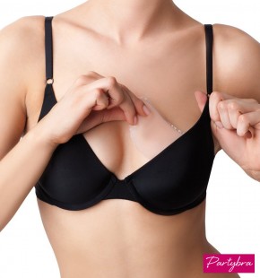 Double sided body tape, nipple covers, bra inserts and more. - Partybra USA
